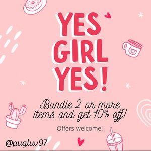 Bundle & Save on 10% on 2 or more Items!